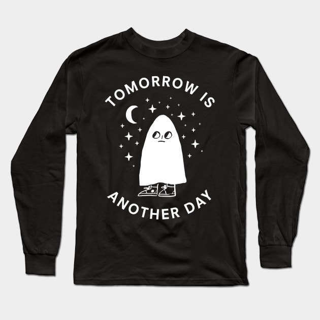 Tomorrow Is Another Day Long Sleeve T-Shirt by nandino